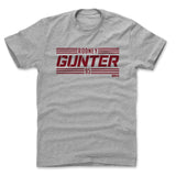 Mens Cotton T-Shirt Heather Gray